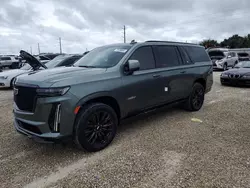 Cadillac Escalade v Vehiculos salvage en venta: 2024 Cadillac Escalade V ESV