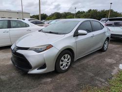 Flood-damaged cars for sale at auction: 2017 Toyota Corolla L