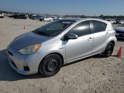 Salvage cars for sale at Houston, TX auction: 2012 Toyota Prius C