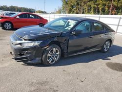 Salvage cars for sale at auction: 2016 Honda Civic LX