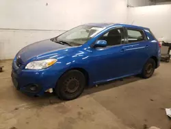 Salvage cars for sale at Ham Lake, MN auction: 2009 Toyota Corolla Matrix S