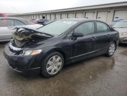 Salvage cars for sale at Louisville, KY auction: 2010 Honda Civic LX