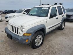 Salvage cars for sale at Riverview, FL auction: 2005 Jeep Liberty Sport