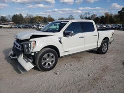 Ford salvage cars for sale: 2021 Ford F150 Supercrew