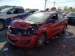 Salvage cars for sale at Chicago Heights, IL auction: 2016 Hyundai Elantra SE