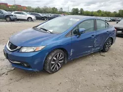 Honda salvage cars for sale: 2015 Honda Civic EXL