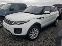 Flood-damaged cars for sale at auction: 2018 Land Rover Range Rover Evoque SE