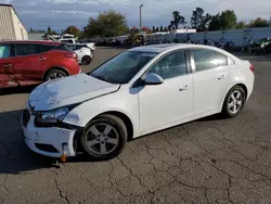 Salvage cars for sale at Woodburn, OR auction: 2014 Chevrolet Cruze LT