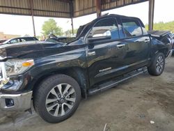 Toyota Tundra Vehiculos salvage en venta: 2019 Toyota Tundra Crewmax Limited