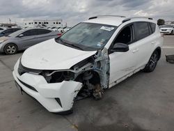 Salvage cars for sale at Grand Prairie, TX auction: 2017 Toyota Rav4 LE