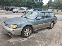 Carros dañados por inundaciones a la venta en subasta: 2002 Subaru Legacy Outback H6 3.0 LL Bean