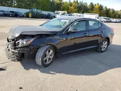 KIA salvage cars for sale: 2015 KIA Optima LX