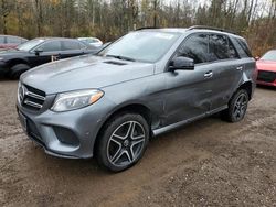 Salvage cars for sale at Cookstown, ON auction: 2017 Mercedes-Benz GLE 400 4matic