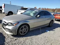 Salvage cars for sale at Hillsborough, NJ auction: 2020 Mercedes-Benz C 300 4matic