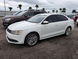 Salvage cars for sale at Arcadia, FL auction: 2013 Volkswagen Jetta SEL