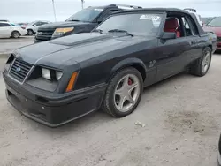 Flood-damaged cars for sale at auction: 1983 Ford Mustang