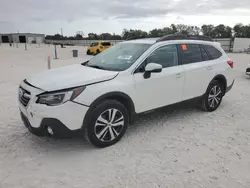 2018 Subaru Outback 2.5I Limited en venta en New Braunfels, TX