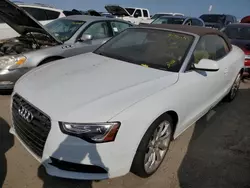 Flood-damaged cars for sale at auction: 2014 Audi A5 Premium Plus