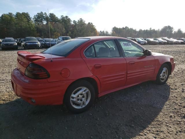 2001 Pontiac Grand AM SE1