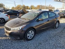 Salvage cars for sale at Columbus, OH auction: 2017 KIA Forte LX