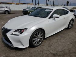 Salvage cars for sale at Van Nuys, CA auction: 2015 Lexus RC 350