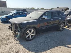 Jeep salvage cars for sale: 2015 Jeep Grand Cherokee Overland