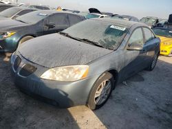 Salvage cars for sale at Arcadia, FL auction: 2006 Pontiac G6 SE