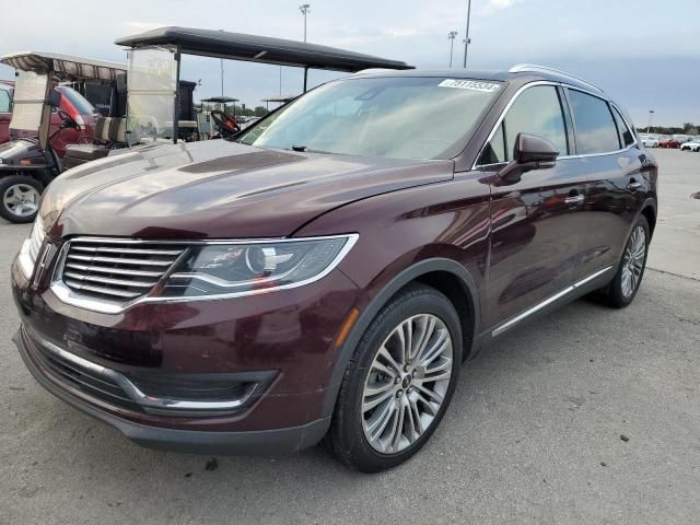 2018 Lincoln MKX Reserve