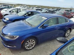 Salvage cars for sale at Riverview, FL auction: 2015 Chrysler 200 C