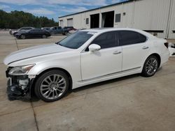 Salvage cars for sale at Gaston, SC auction: 2013 Lexus LS 460