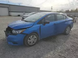 Salvage cars for sale at Leroy, NY auction: 2021 Nissan Versa S