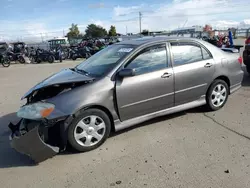 Toyota Vehiculos salvage en venta: 2003 Toyota Corolla CE