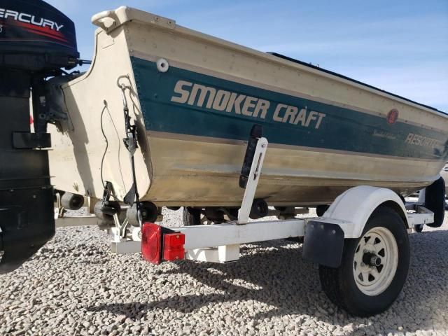 1997 Smokercraft Boat With Trailer