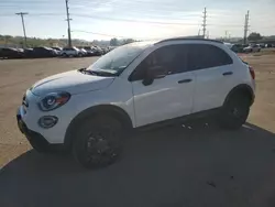 Salvage cars for sale at Colorado Springs, CO auction: 2019 Fiat 500X Trekking