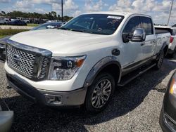 Salvage cars for sale at Riverview, FL auction: 2018 Nissan Titan XD SL