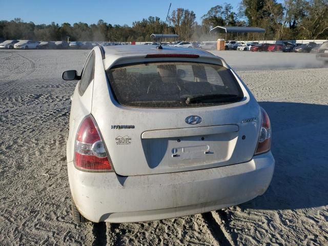 2010 Hyundai Accent Blue