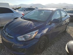 Salvage cars for sale at Magna, UT auction: 2015 Hyundai Accent GLS