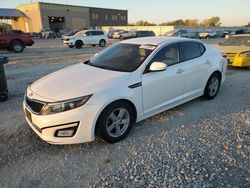 Salvage cars for sale from Copart Kansas City, KS: 2015 KIA Optima LX