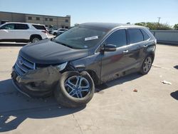 Ford Edge salvage cars for sale: 2017 Ford Edge Titanium