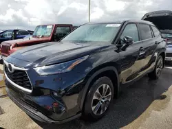 Toyota salvage cars for sale: 2021 Toyota Highlander XLE