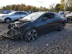 Honda salvage cars for sale: 2015 Honda Civic SI