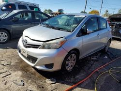 Salvage cars for sale at Chicago Heights, IL auction: 2012 Toyota Yaris