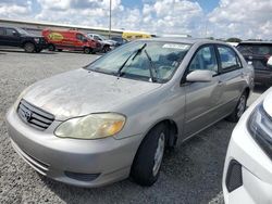 Toyota salvage cars for sale: 2003 Toyota Corolla CE