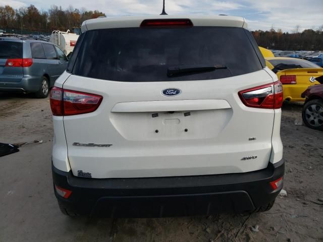 2020 Ford Ecosport SE