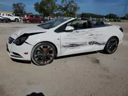 Salvage cars for sale at Riverview, FL auction: 2017 Buick Cascada Premium