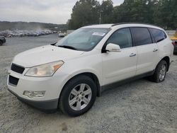 Salvage cars for sale at Concord, NC auction: 2012 Chevrolet Traverse LT