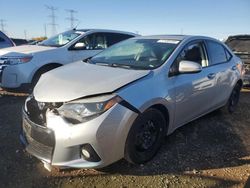 Salvage cars for sale at Elgin, IL auction: 2014 Toyota Corolla L