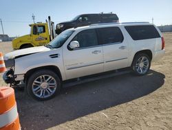 Cadillac Escalade salvage cars for sale: 2009 Cadillac Escalade ESV Platinum