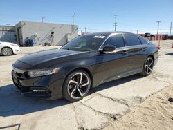 Carros salvage sin ofertas aún a la venta en subasta: 2020 Honda Accord Sport