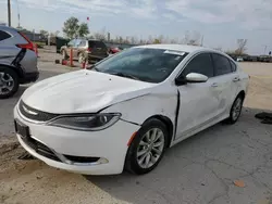 Chrysler salvage cars for sale: 2015 Chrysler 200 C